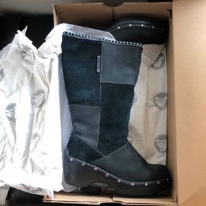 Crocs cobbler studded boots.